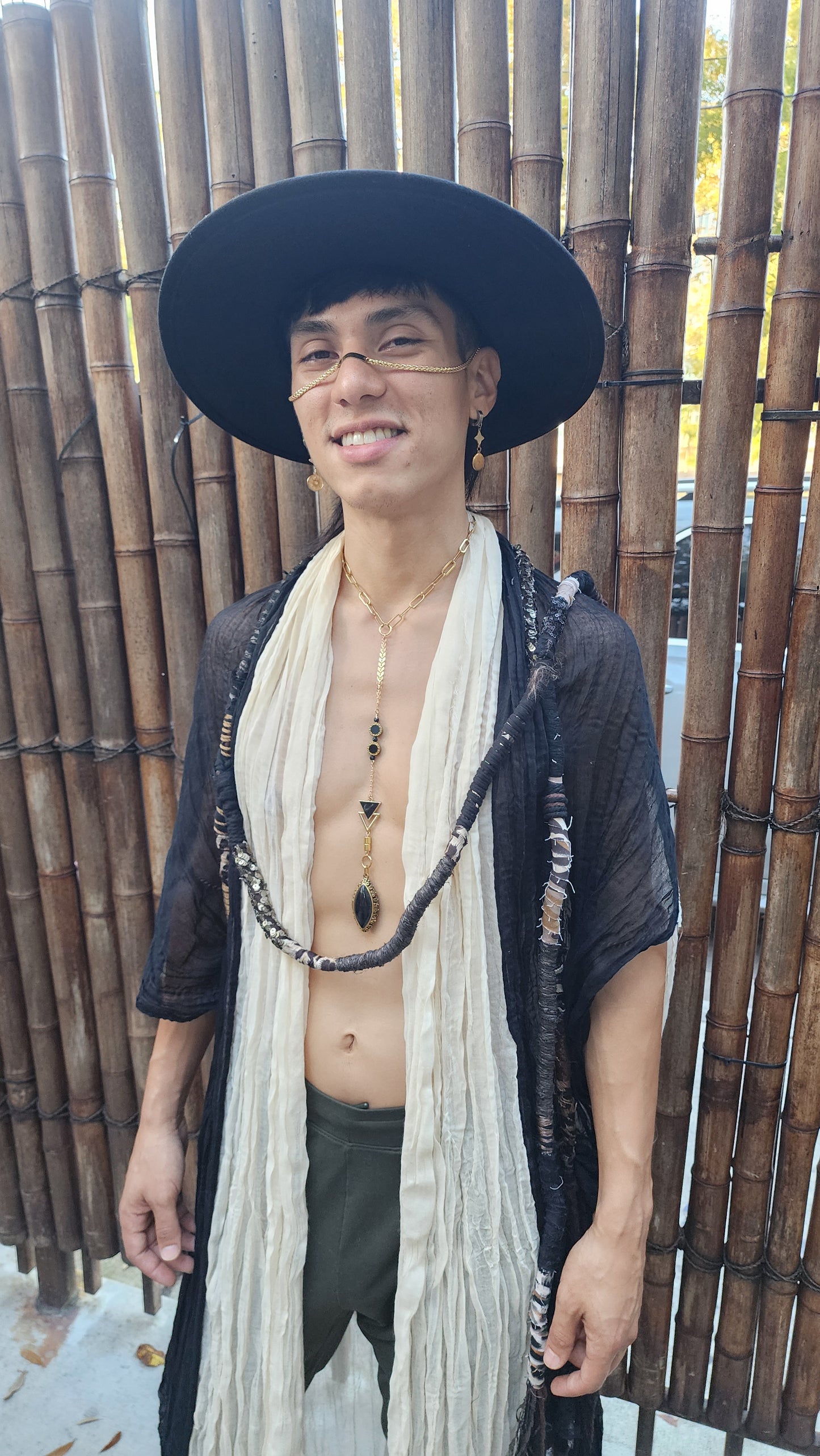 Tribal Fedora Hat