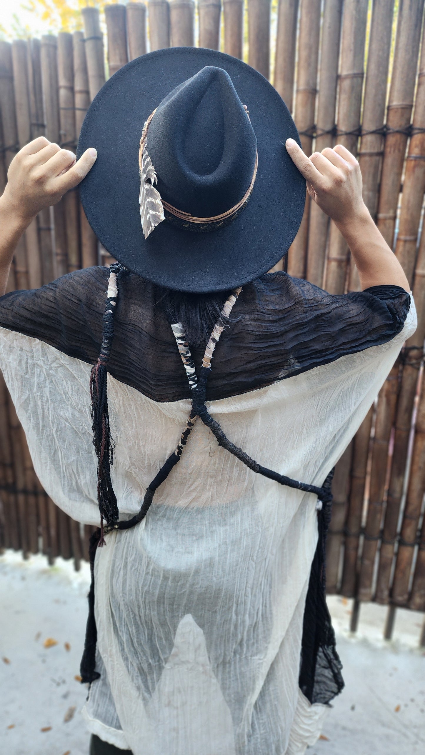 Tribal Fedora Hat