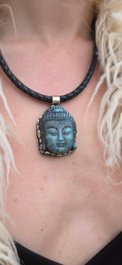 Labordorite Buddha