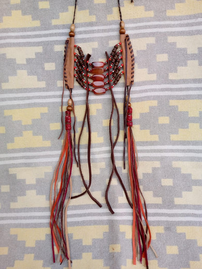 Apache Serpent Necklace