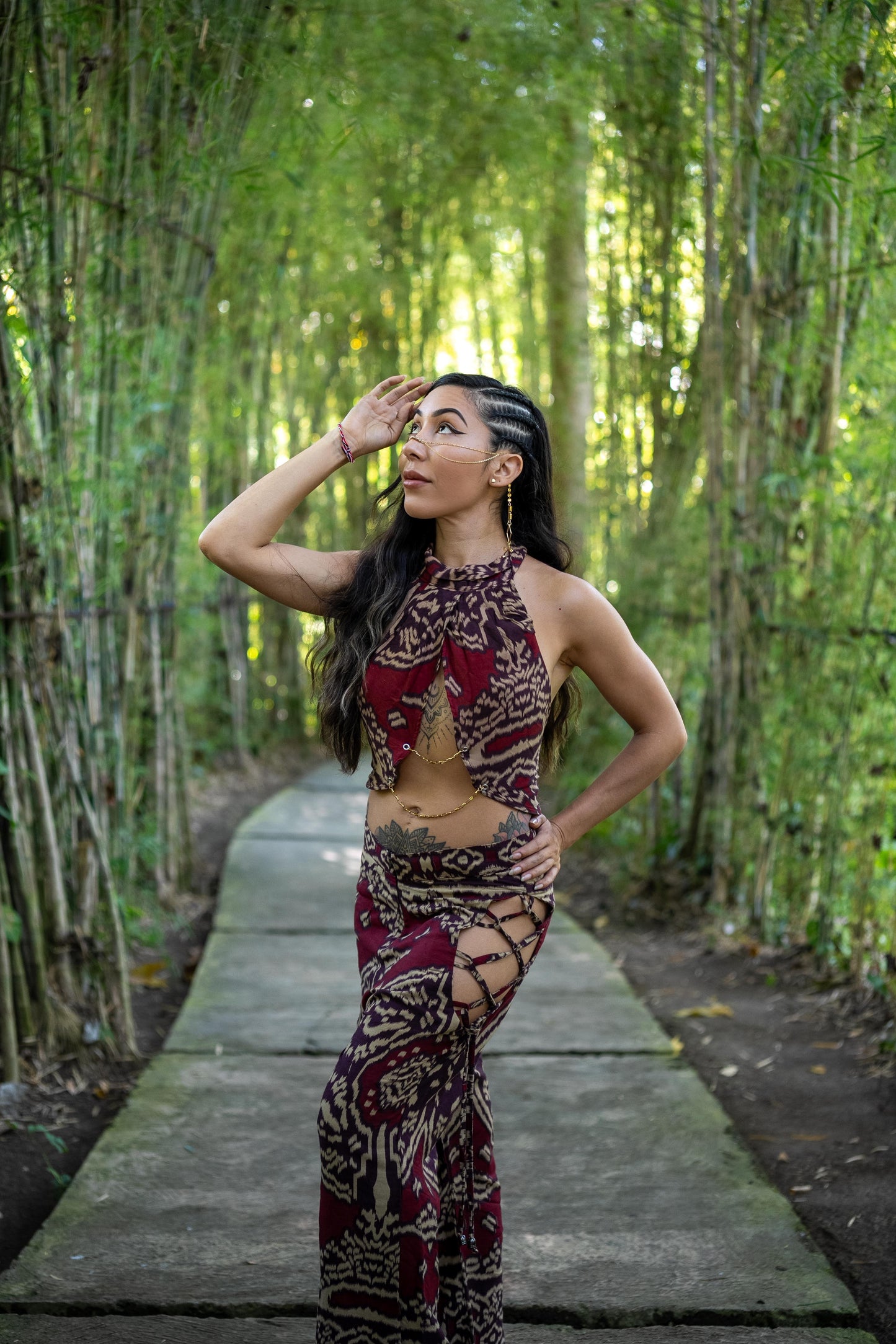 Jungle Priestess Halter Top